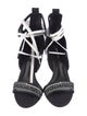 Dsquared² Leather Printed Gladiator Sandals