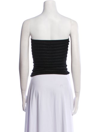 Dsquared² Strapless Crop Top