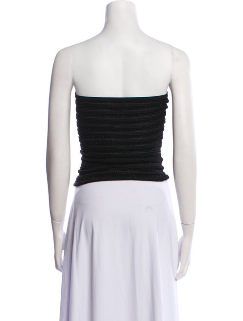 Dsquared² Strapless Crop Top