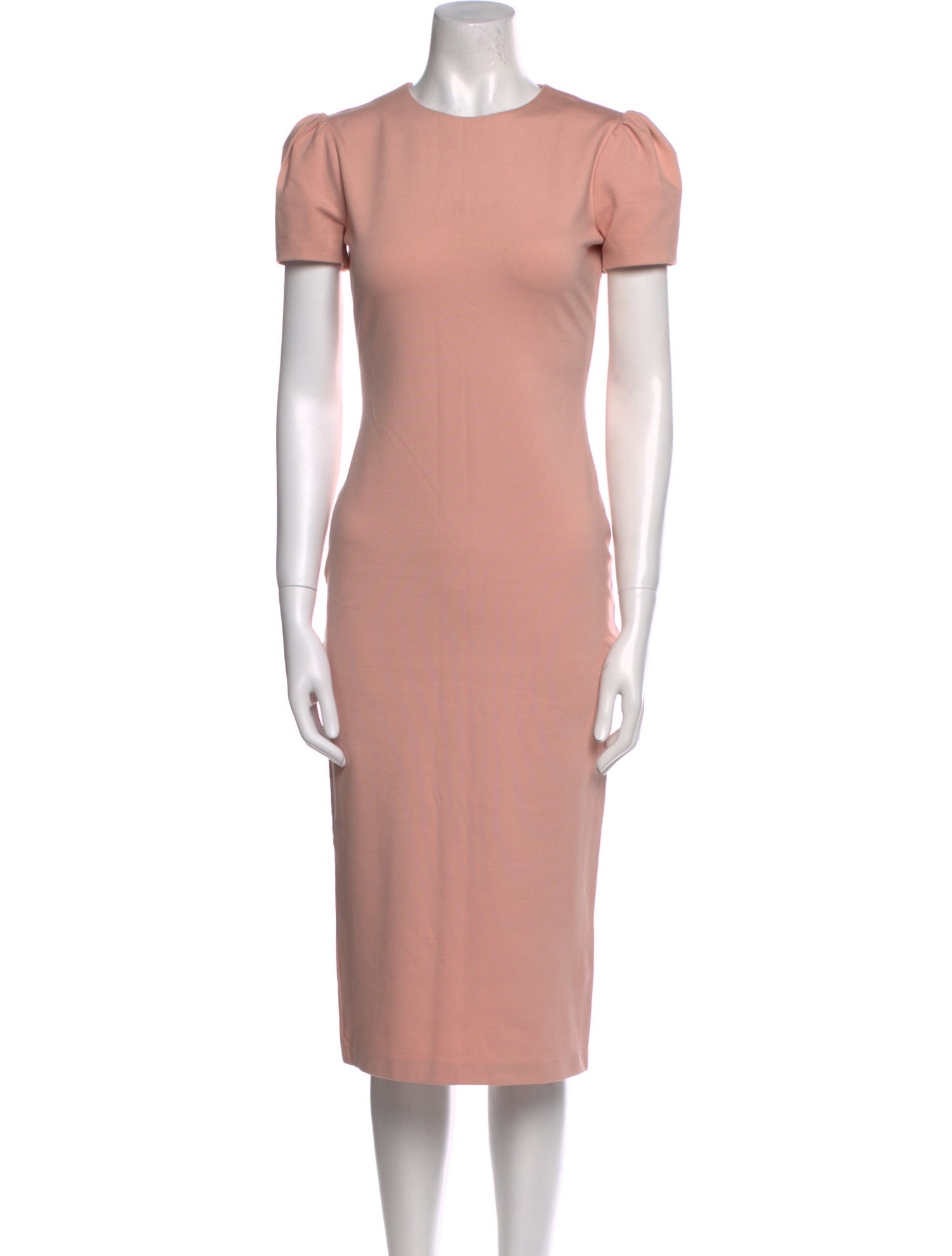 Dsquared² Crew Neck Midi Length Dress