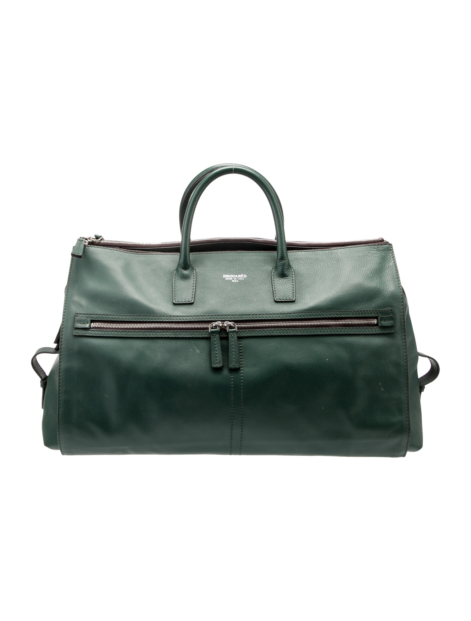 Dsquared² Leather Weekender Bag