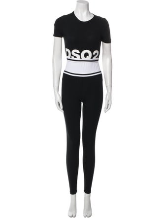 Dsquared² Graphic Print Pant Set