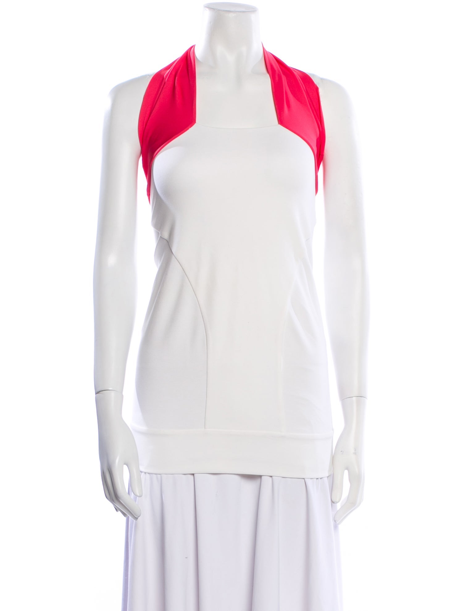 Dsquared² Square Neckline Sleeveless Top