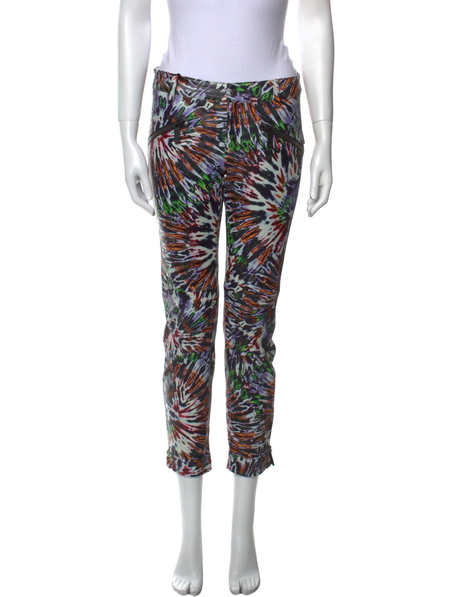 Dsquared² Lamb Leather Skinny Leg Pants w/ Tags