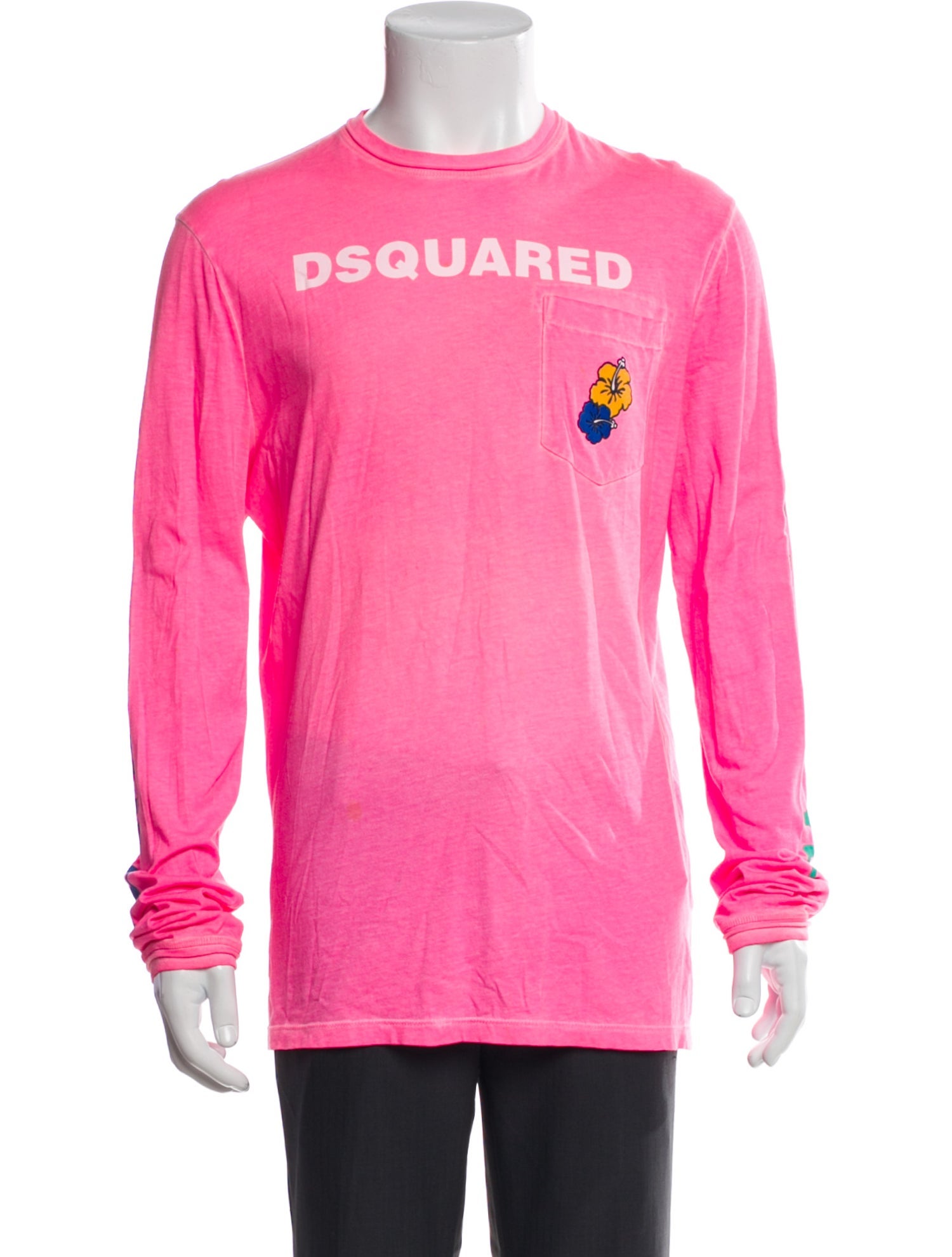 Dsquared² Graphic Print Crew Neck T-Shirt