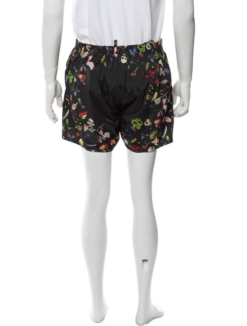 Dsquared² Graphic Print Swim Trunks