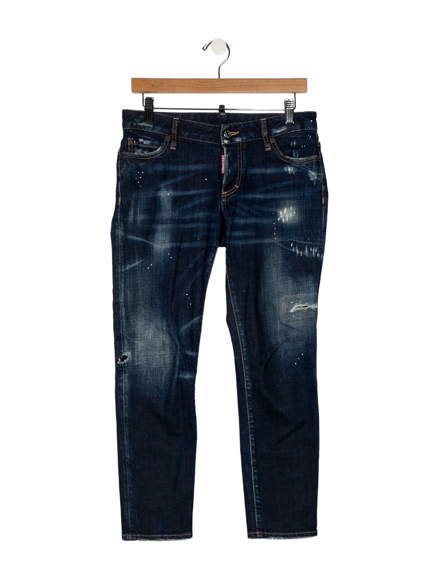 Dsquared² Mid-Rise Skinny Leg Jeans