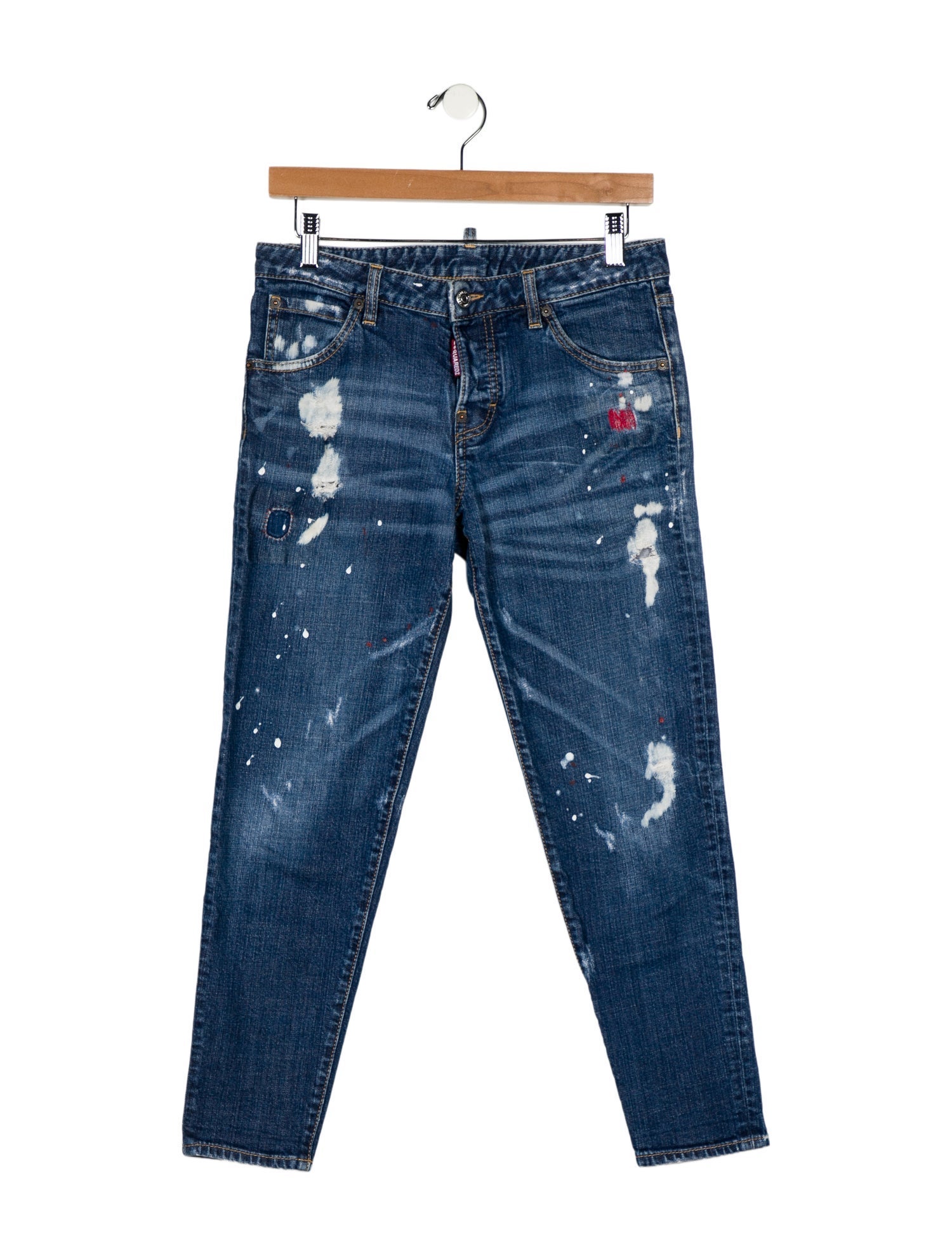 Dsquared² Mid-Rise Skinny Leg Jeans