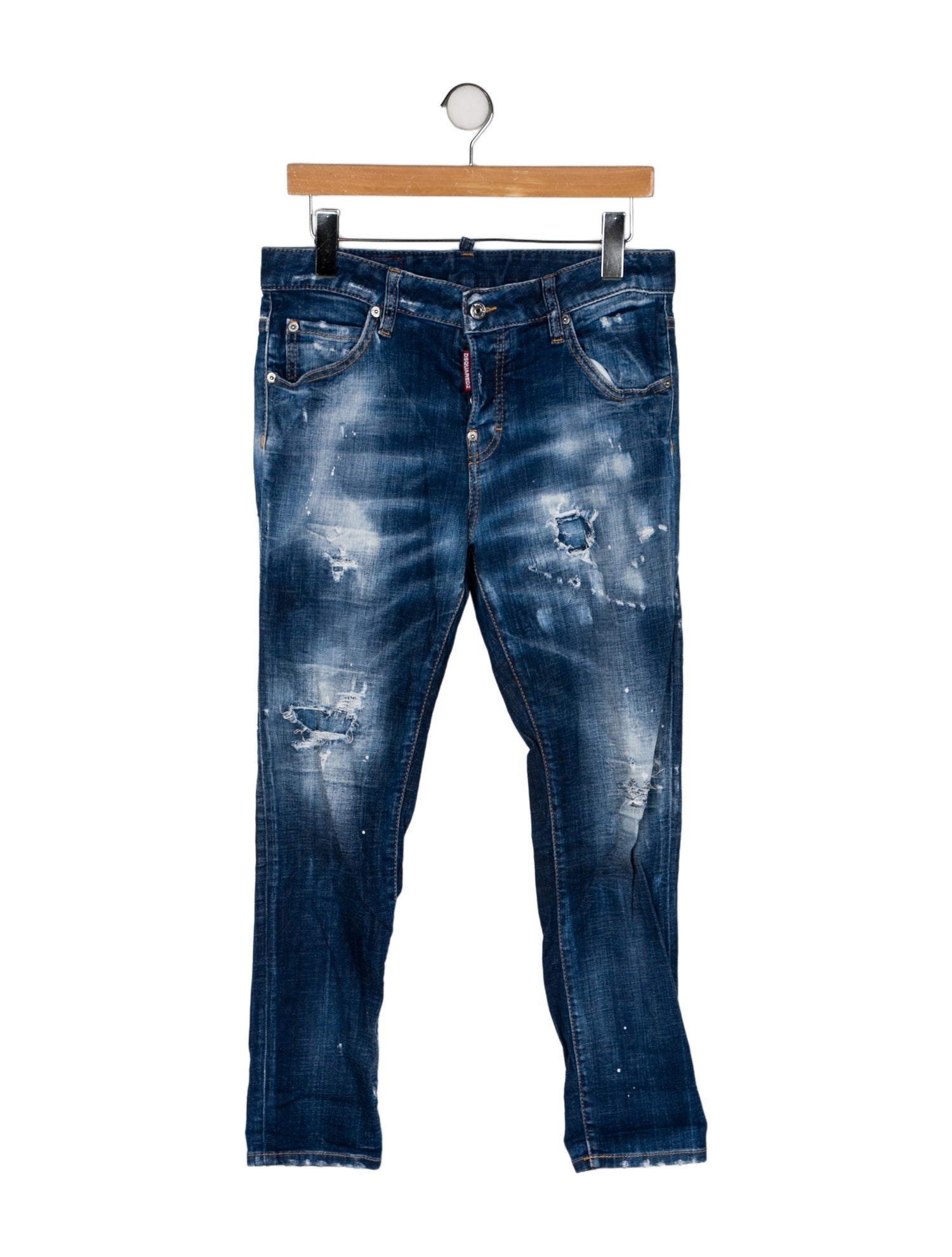 Dsquared² Mid-Rise Skinny Leg Jeans