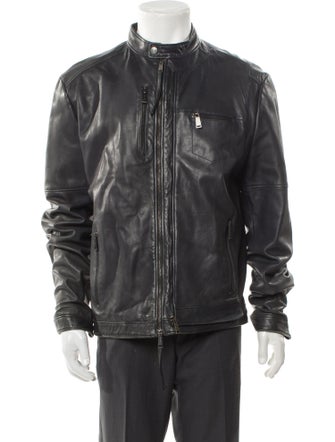 Dsquared² 2011 Lamb Leather Moto Jacket