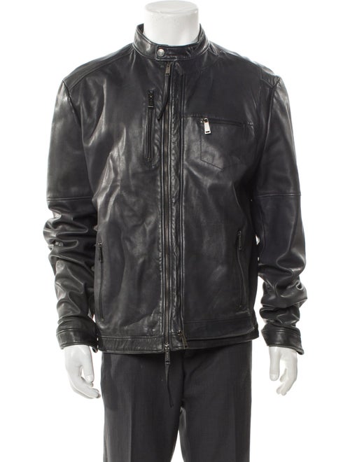 Dsquared² 2011 Lamb Leather Moto Jacket