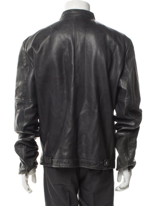 Dsquared² 2011 Lamb Leather Moto Jacket