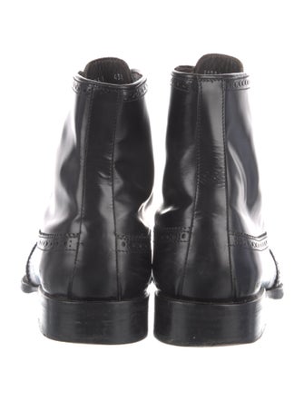 Dsquared² Leather Lace-Up Boots