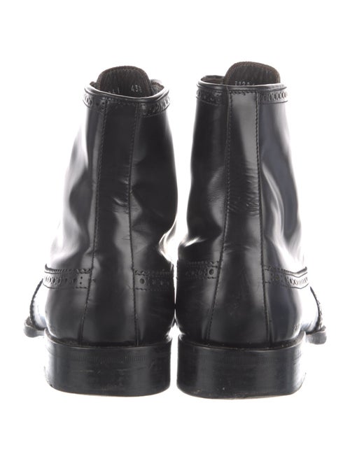 Dsquared² Leather Lace-Up Boots