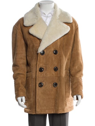 Dsquared² Lamb Fur Peacoat