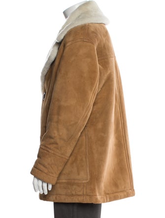 Dsquared² Lamb Fur Peacoat