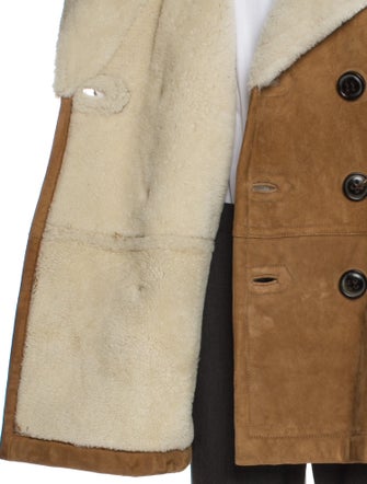 Dsquared² Lamb Fur Peacoat