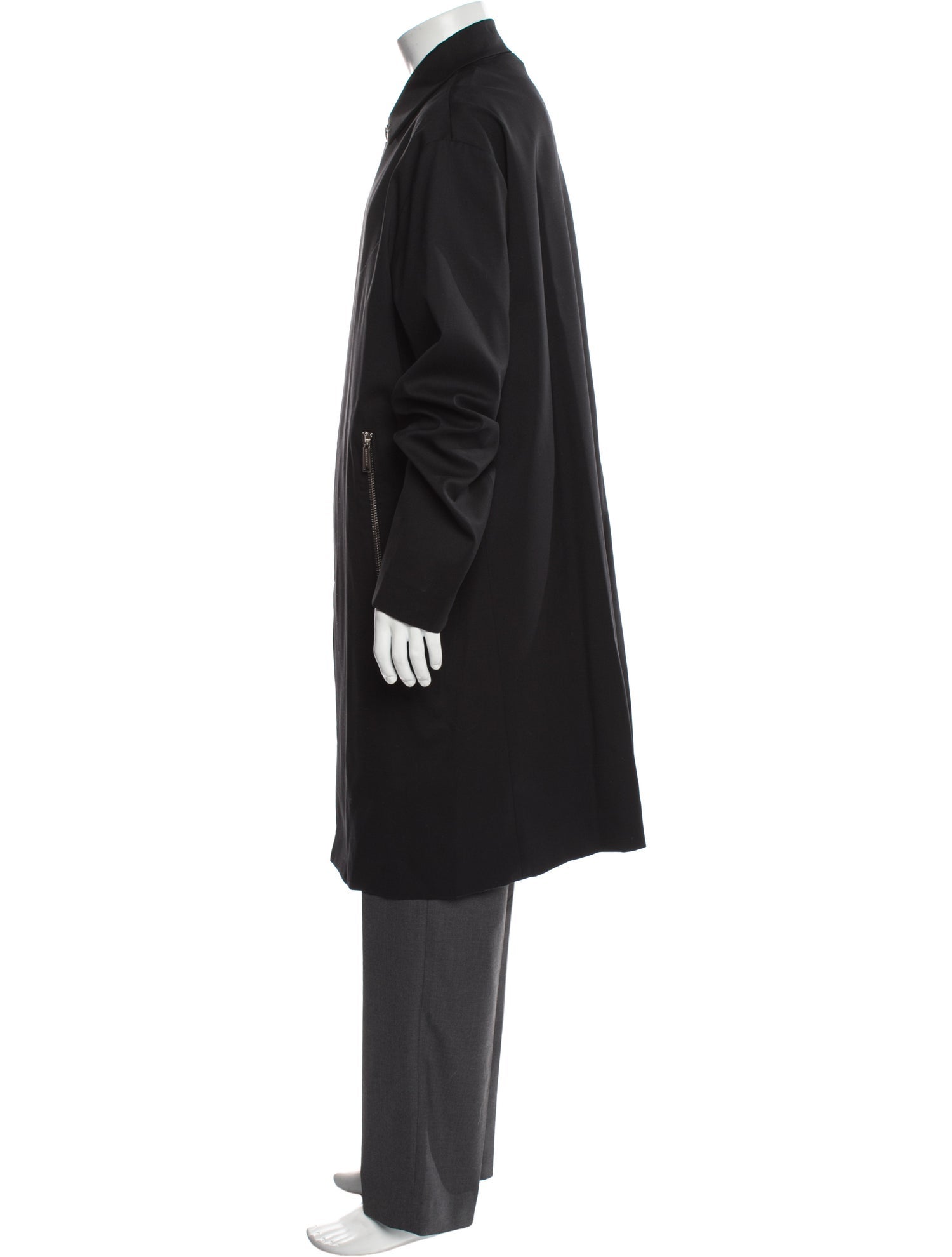Dsquared² Virgin Wool Trench Coat