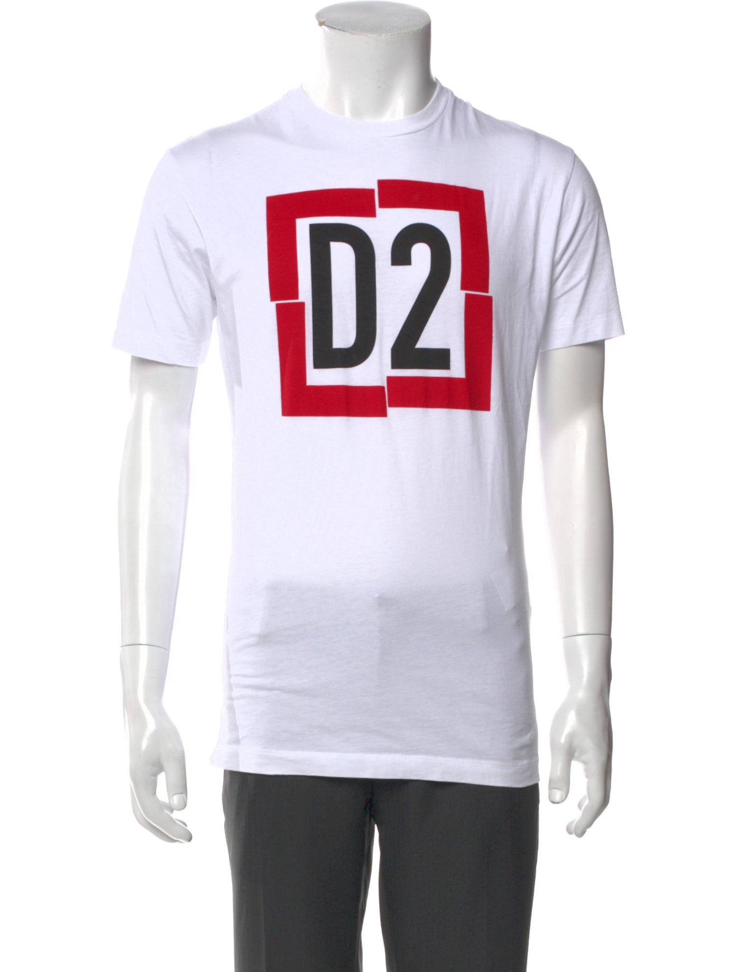 Dsquared² Graphic Print Crew Neck T-Shirt