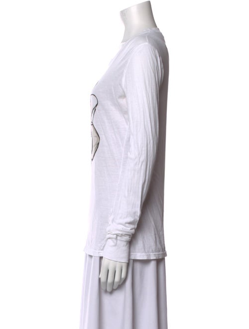 Dsquared² Graphic Print Scoop Neck Sweatshirt