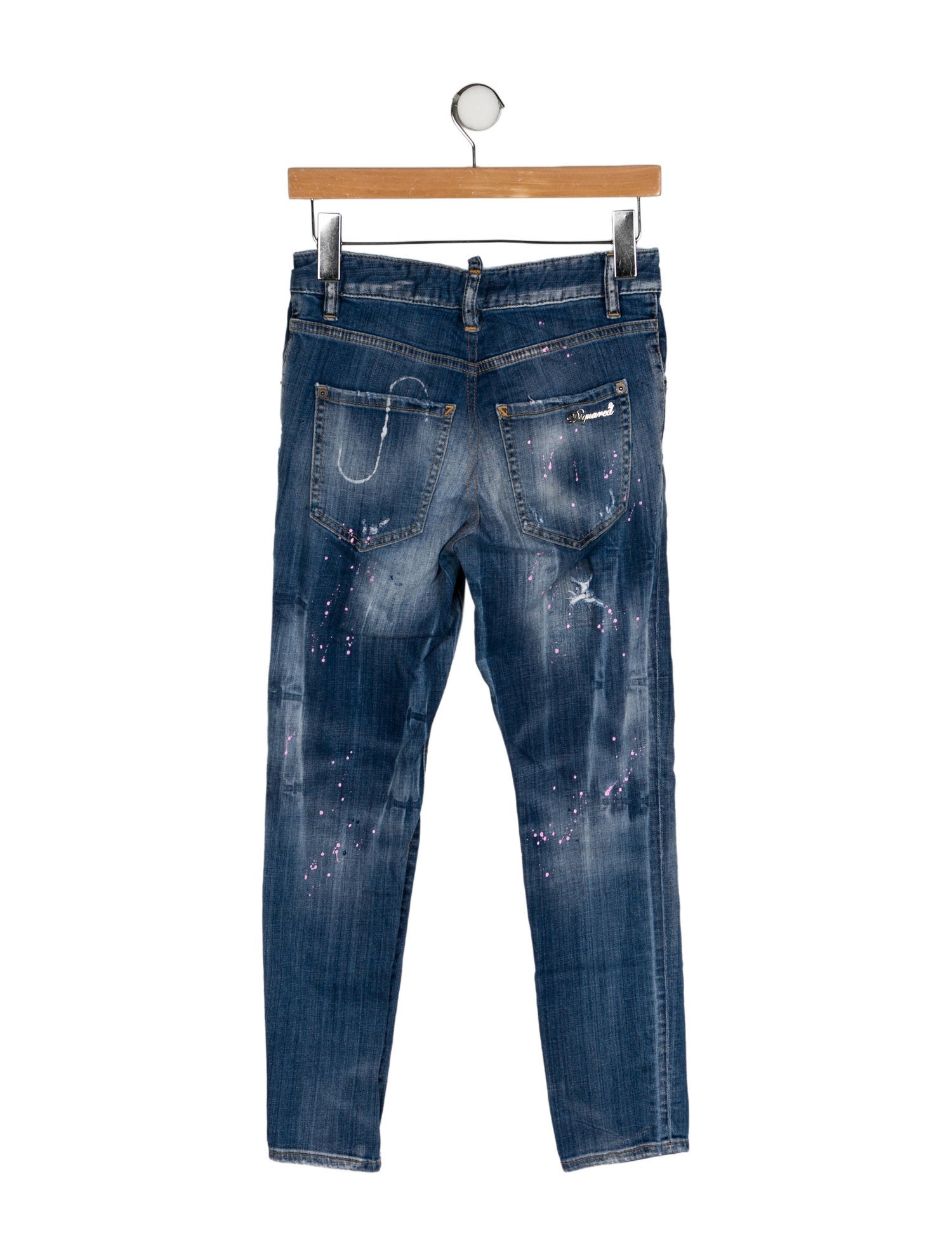 Dsquared² Mid-Rise Skinny Leg Jeans