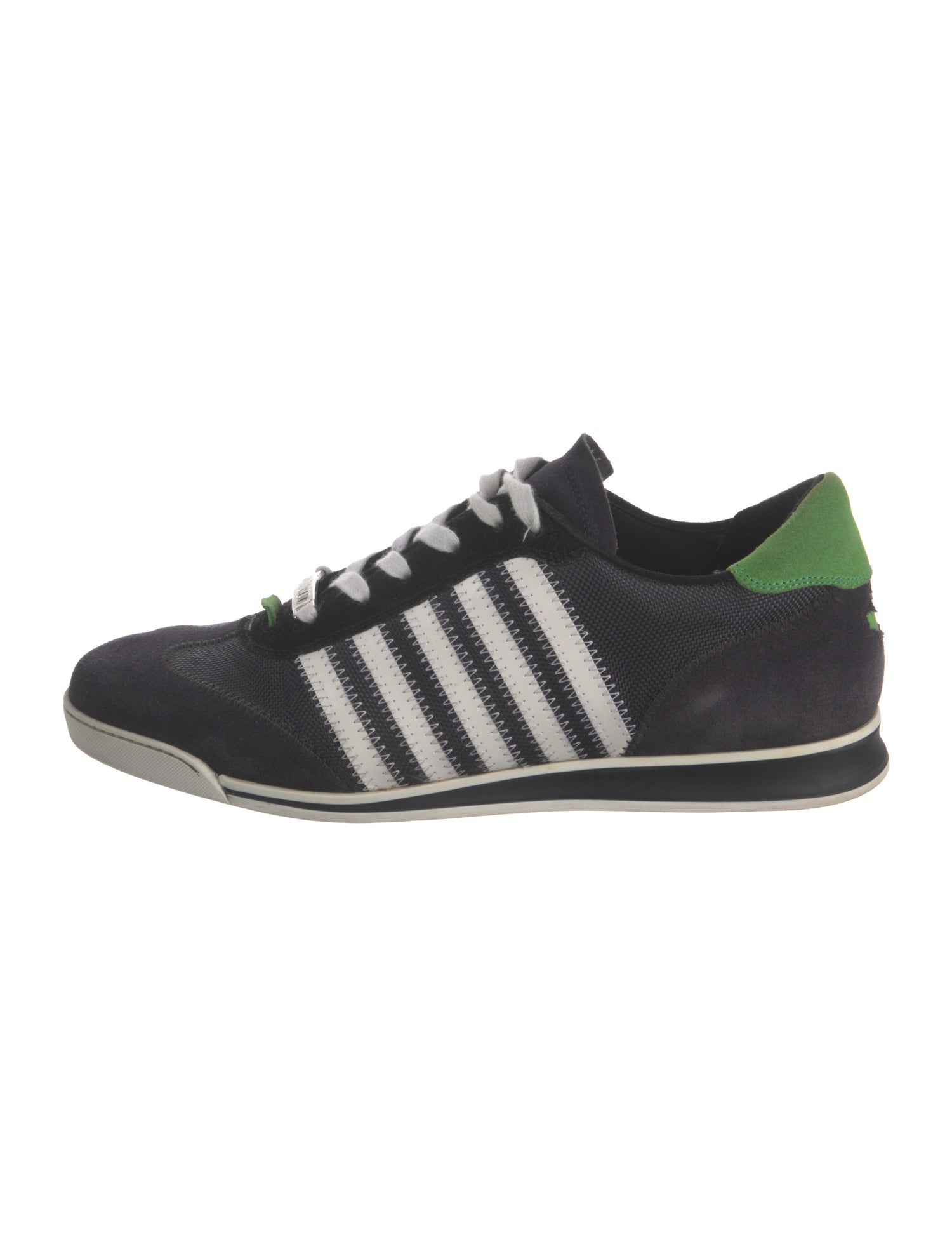 Dsquared² Suede Striped Sneakers