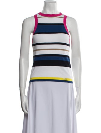 Dsquared² Striped Crew Neck Top