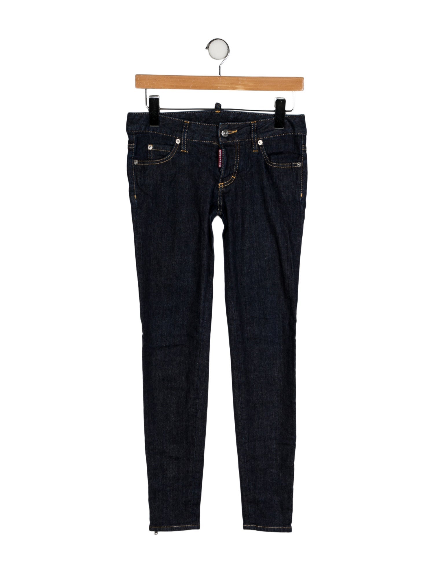 Dsquared² Low-Rise Skinny Leg Jeans