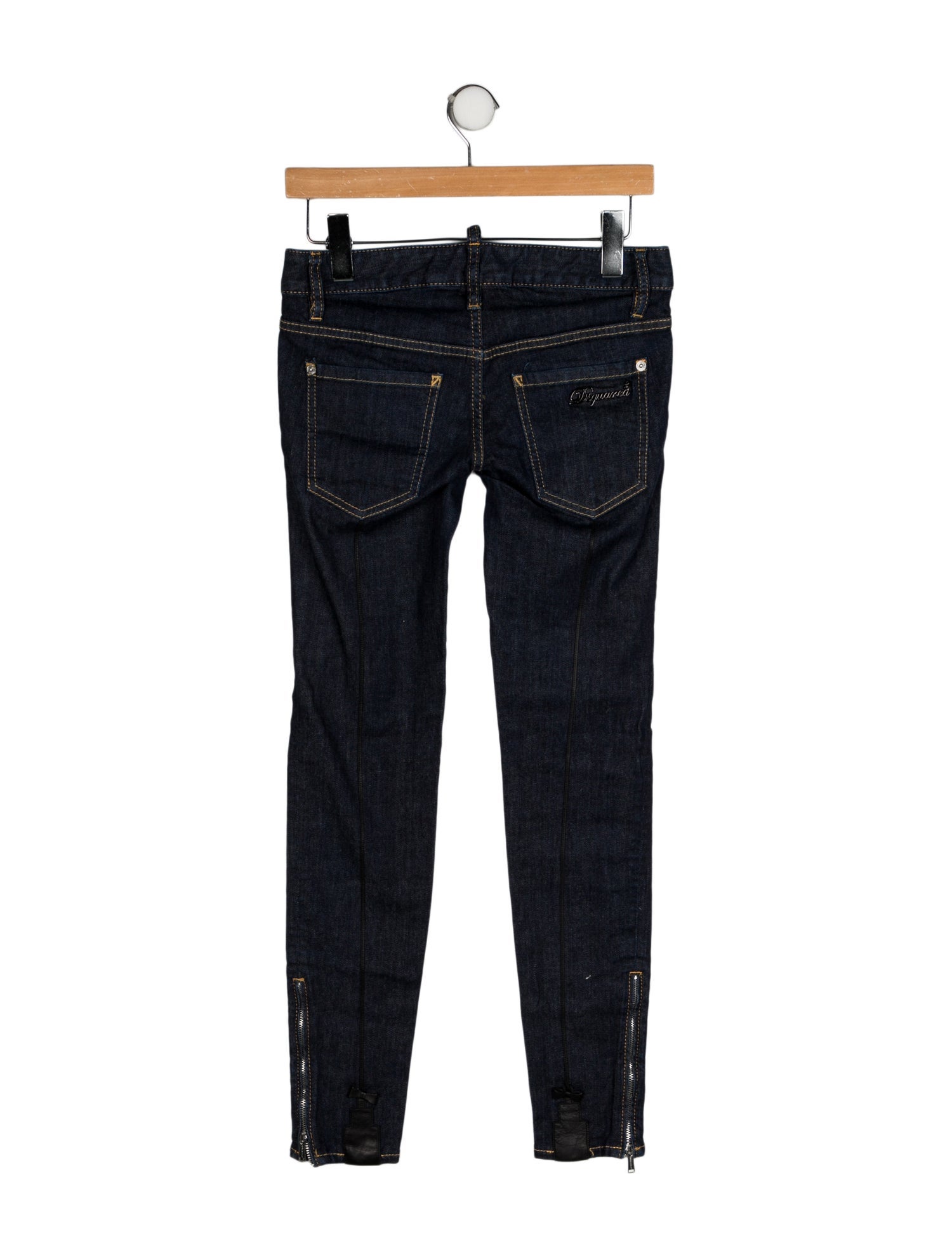 Dsquared² Low-Rise Skinny Leg Jeans