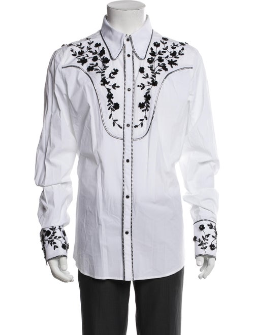 Dsquared² Graphic Print Long Sleeve Shirt