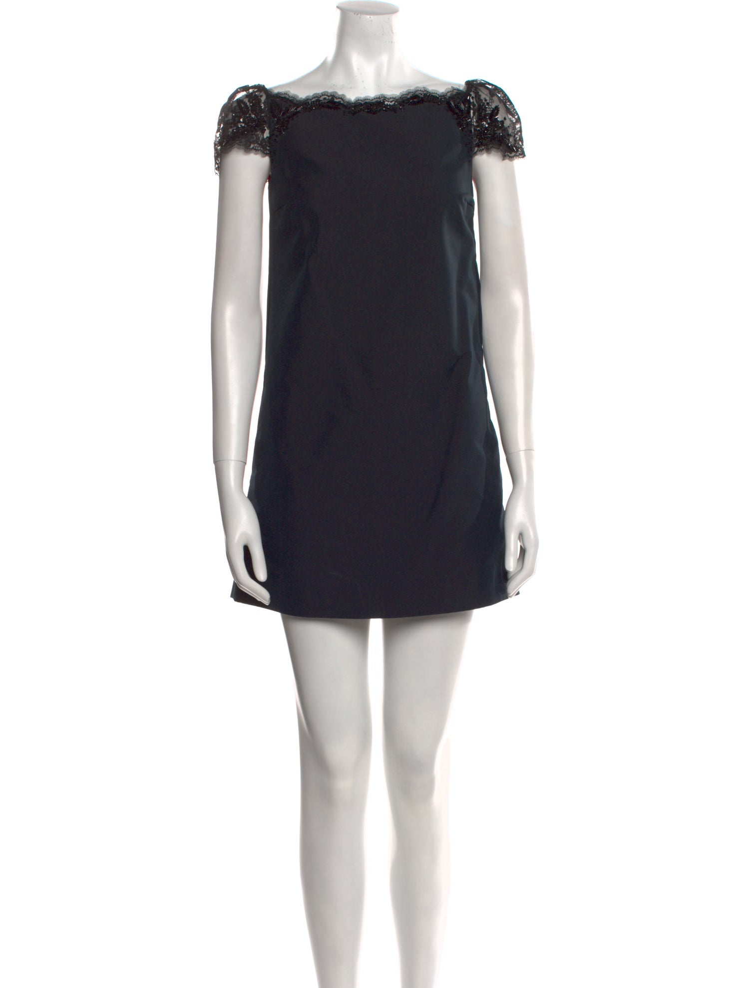 Dsquared² Bateau Neckline Mini Dress