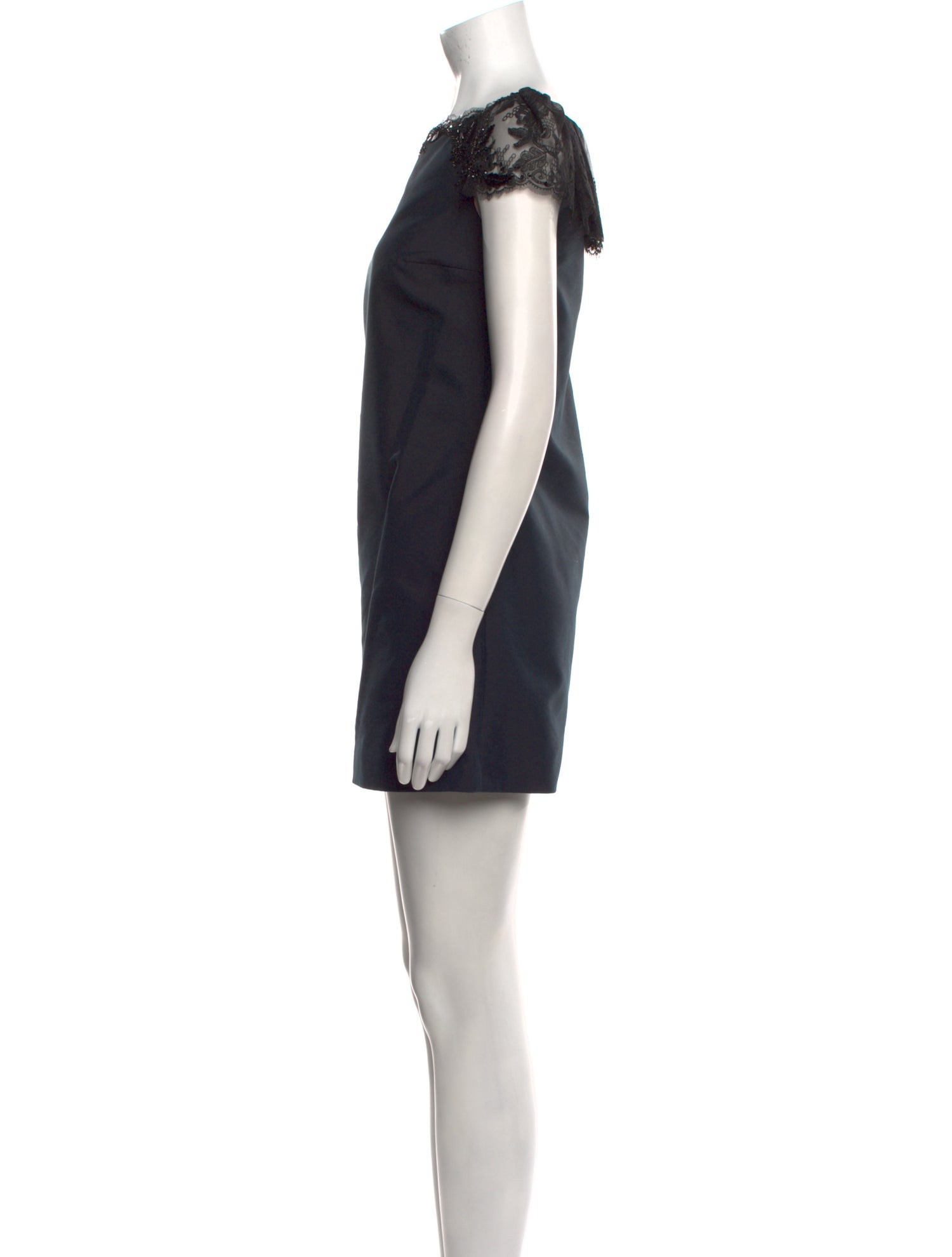 Dsquared² Bateau Neckline Mini Dress