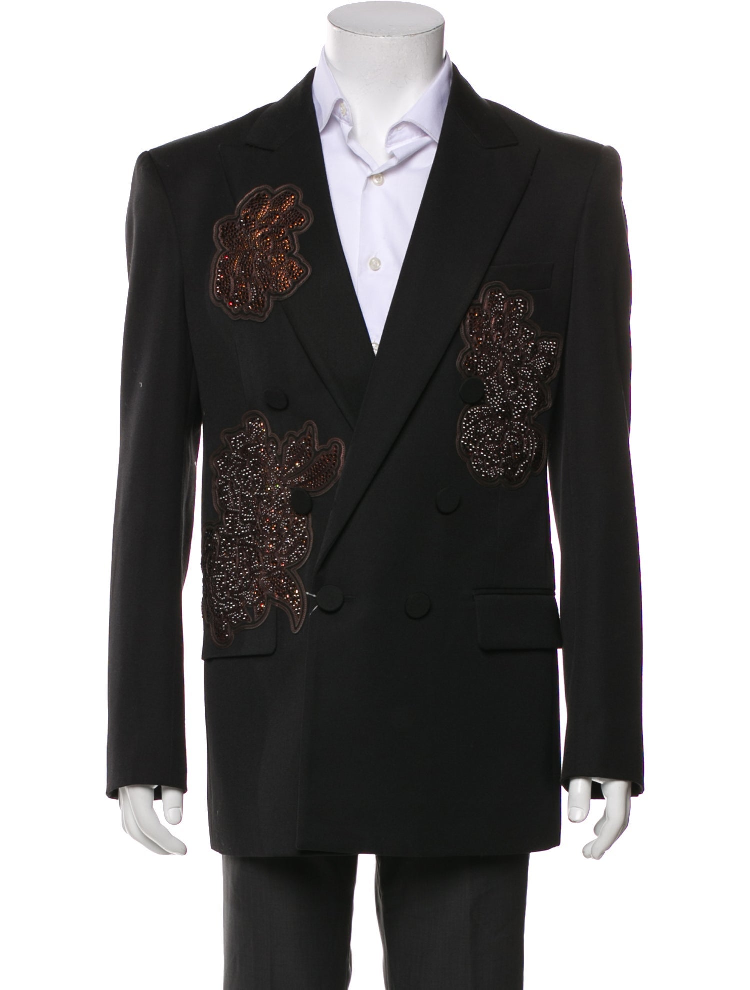 Dsquared² Crystal Embellishments Blazer