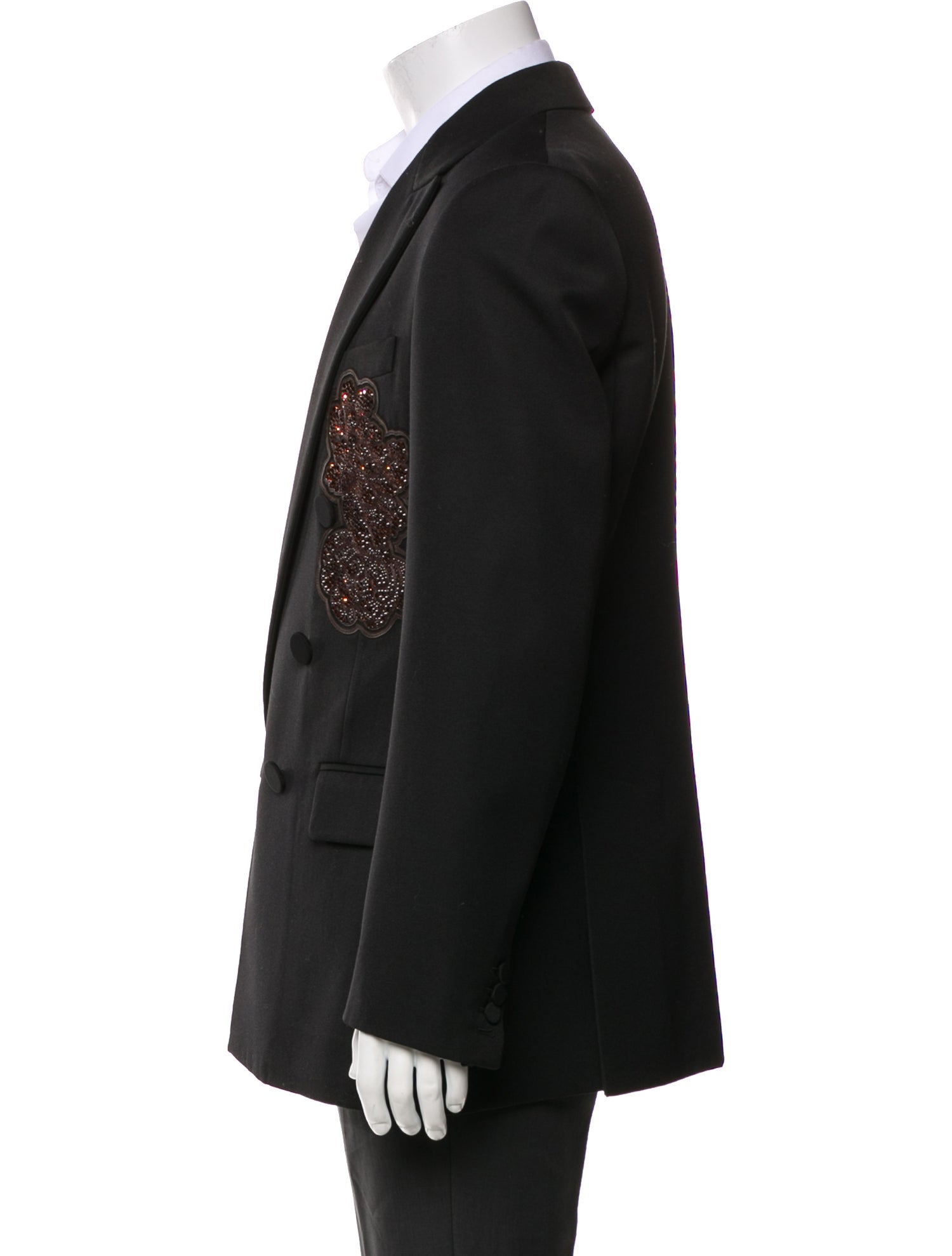 Dsquared² Crystal Embellishments Blazer
