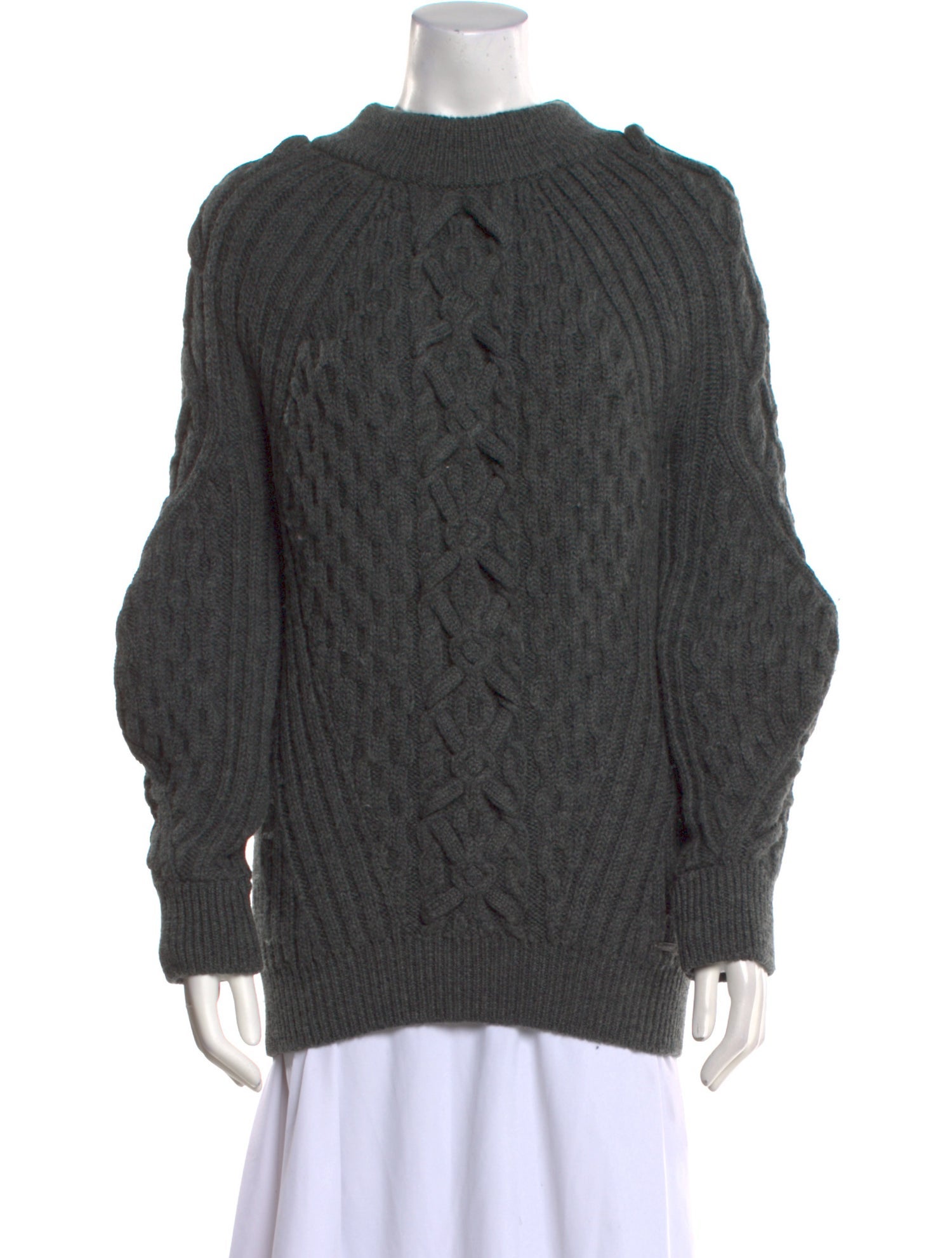 Dsquared² Wool Mock Neck Sweater