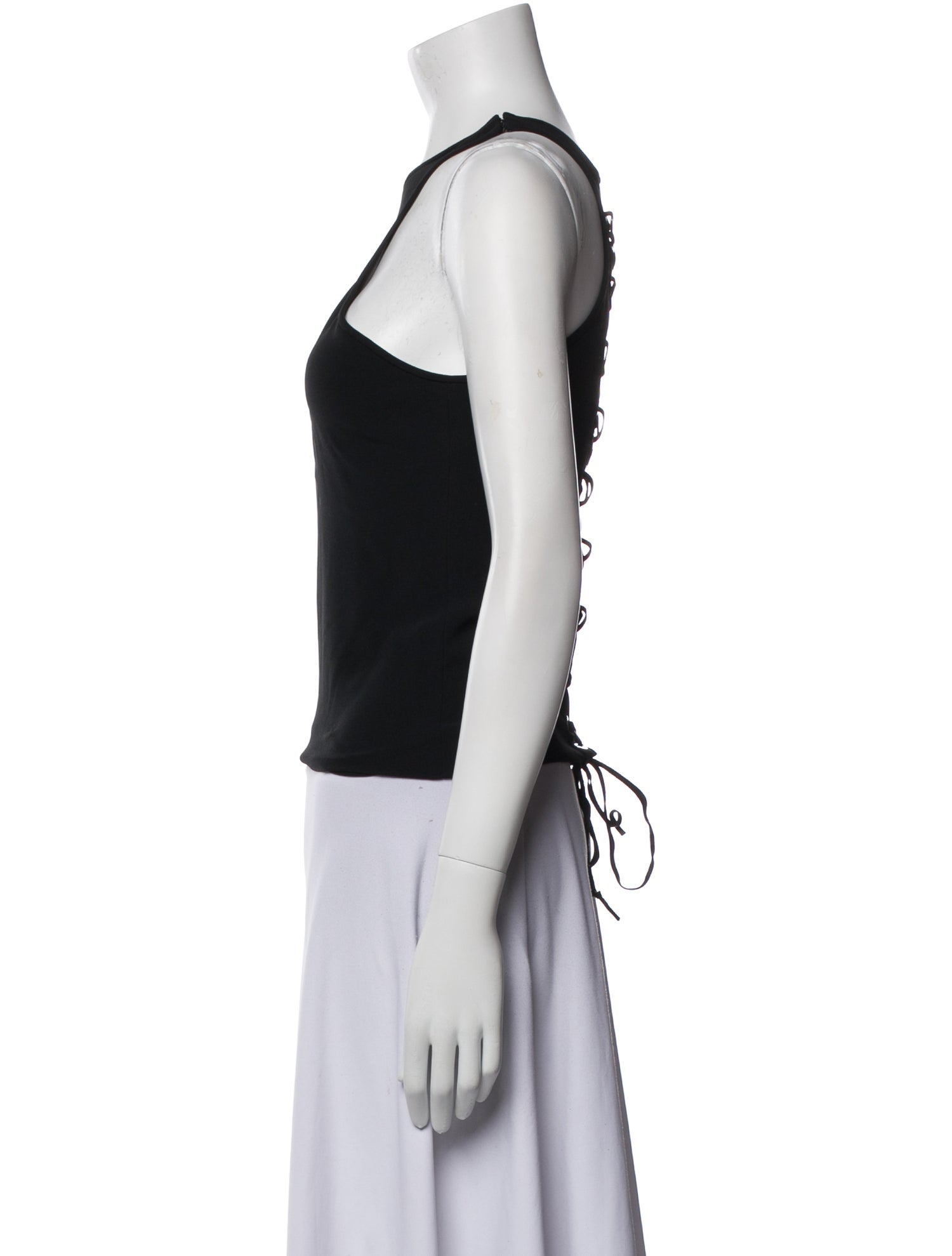 Dsquared² Crew Neck Sleeveless Top