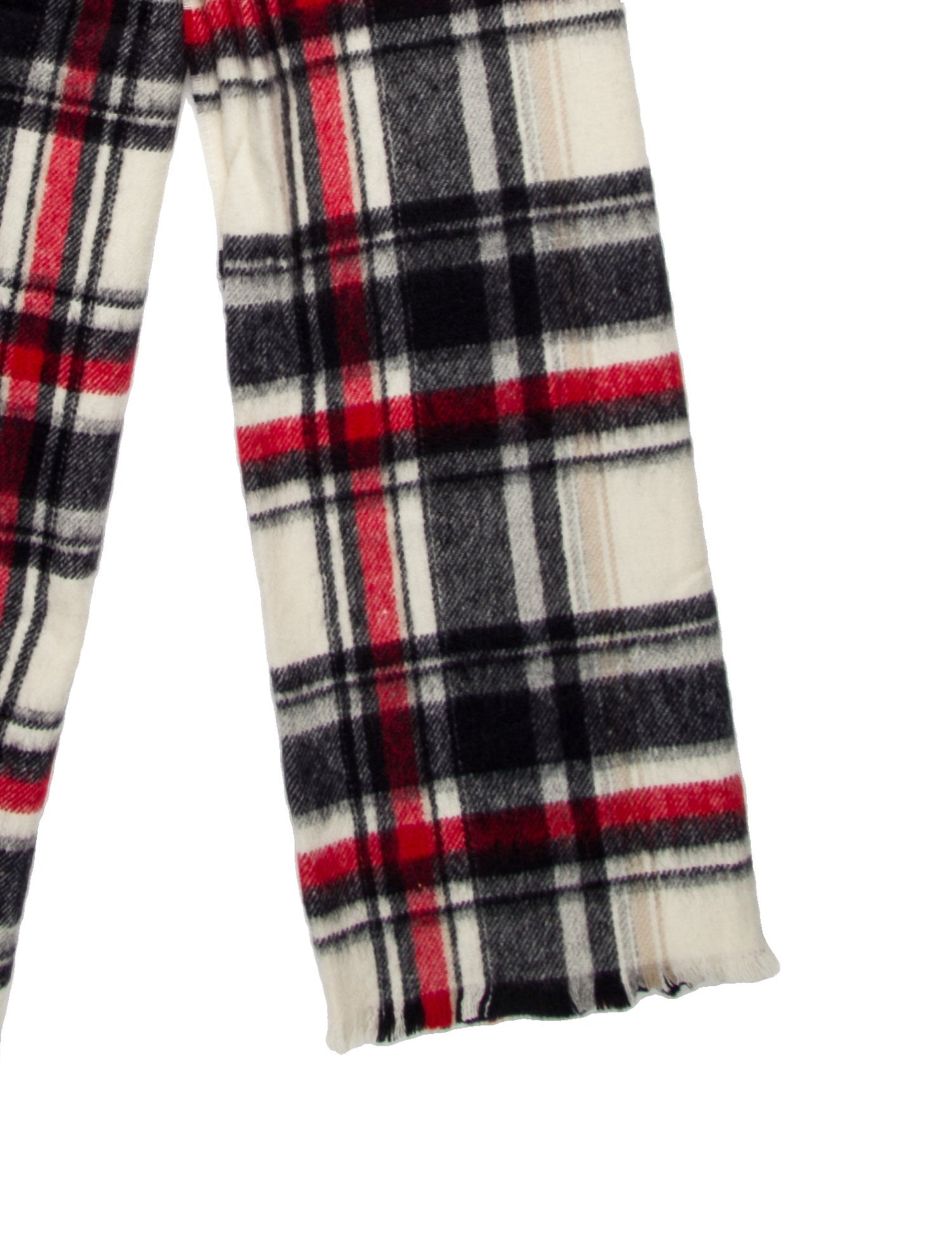 Dsquared² Wool Striped Scarf