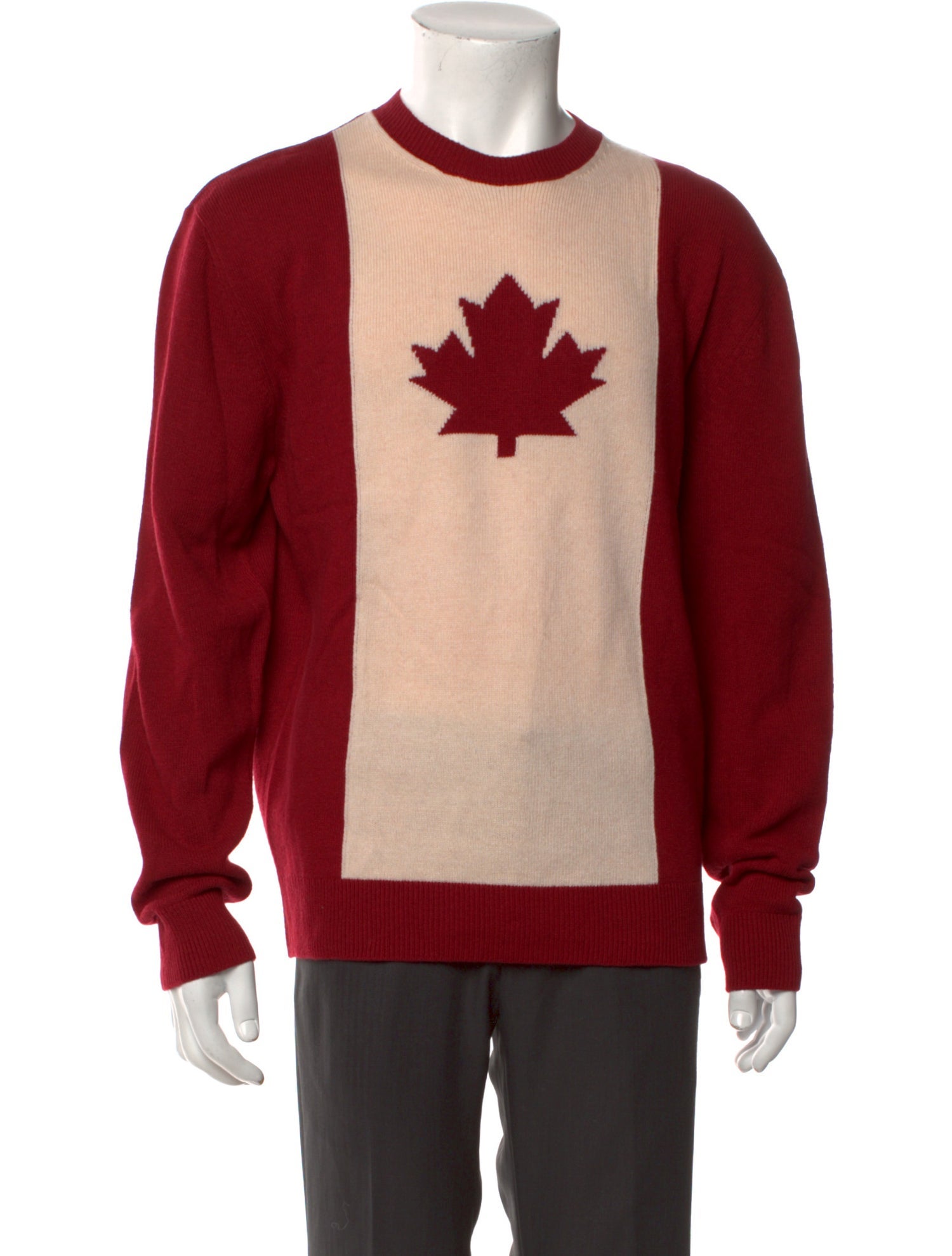 Dsquared² Graphic Print Crew Neck Pullover