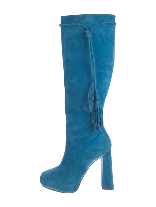 Dsquared² Suede Tassel Accents Boots