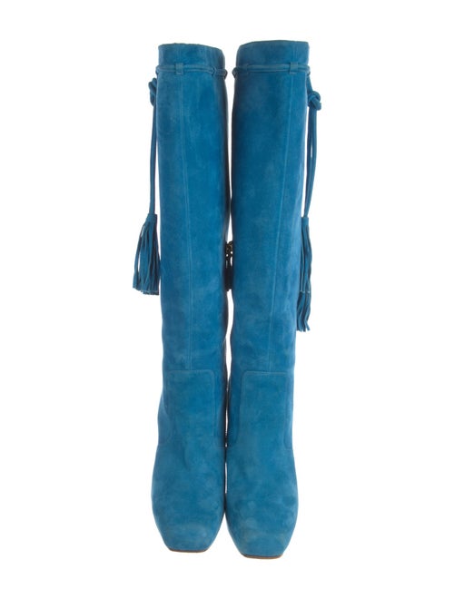 Dsquared² Suede Tassel Accents Boots