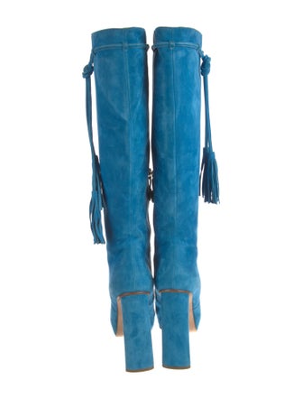 Dsquared² Suede Tassel Accents Boots