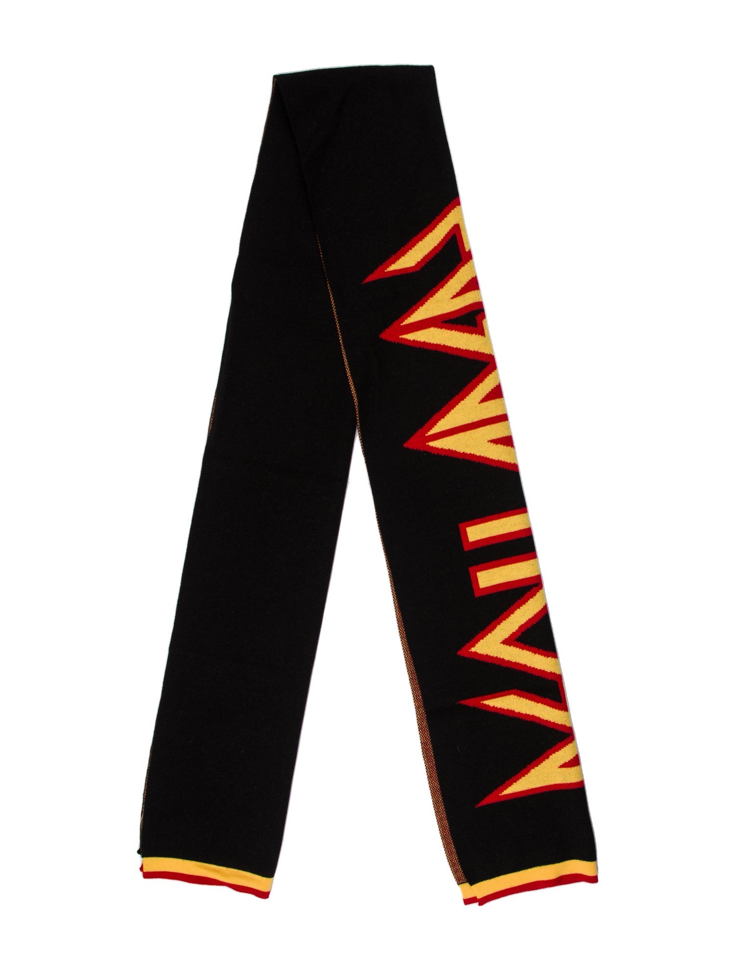 Dsquared² Wool Printed Scarf w/ Tags