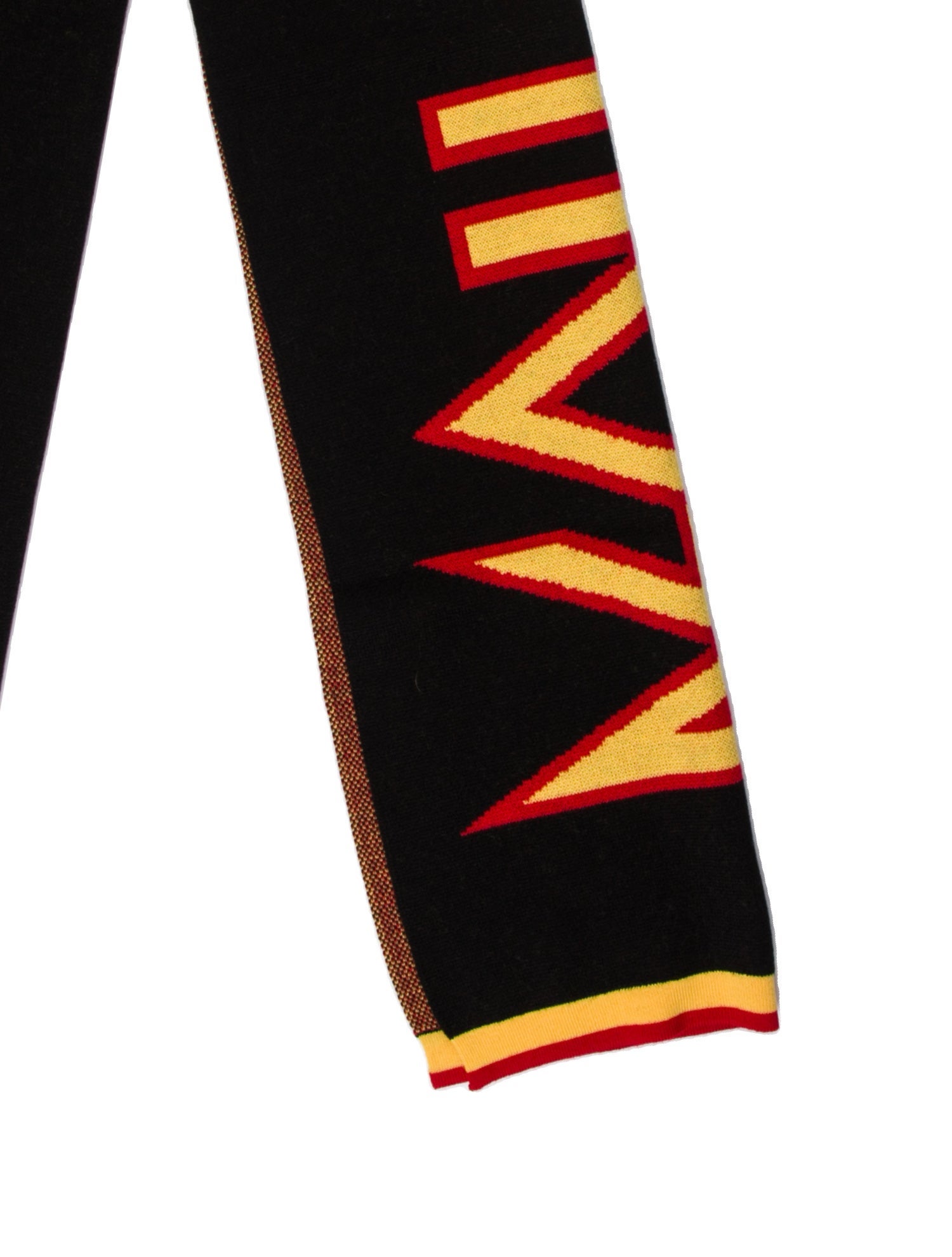 Dsquared² Wool Printed Scarf w/ Tags