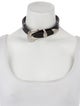 Dsquared² Leather Choker Necklace