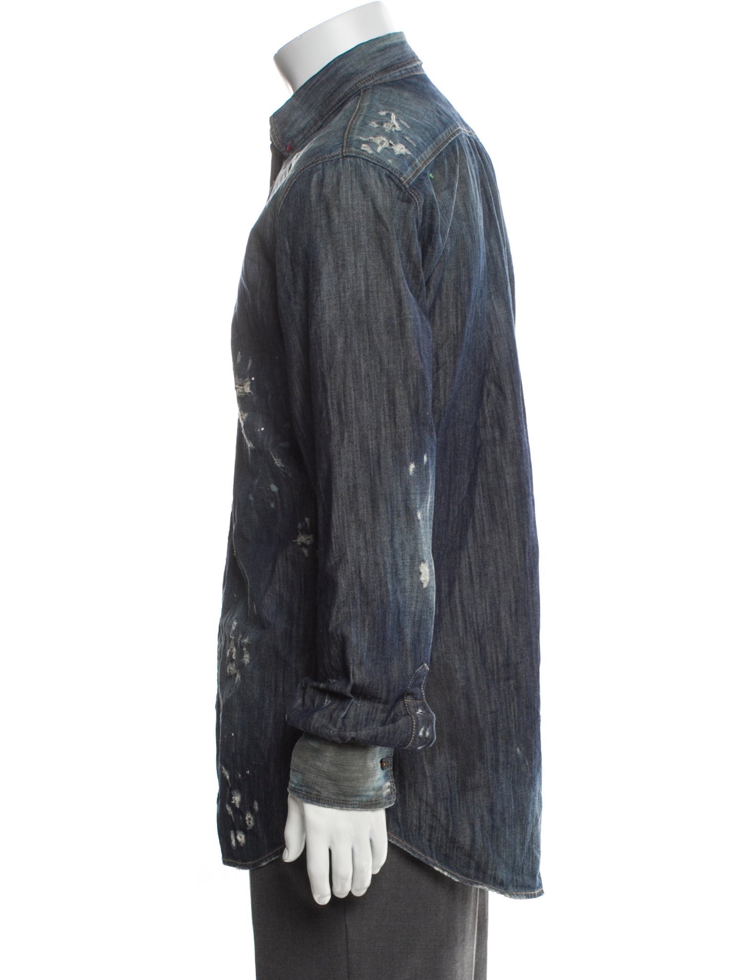 Dsquared² 2012 Long Sleeve Denim Shirt