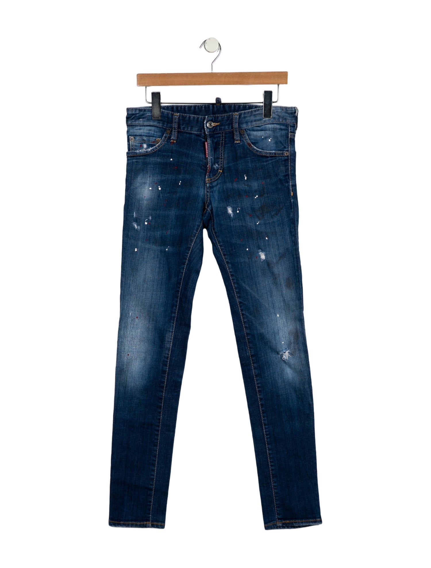 Dsquared² Mid-Rise Skinny Leg Jeans