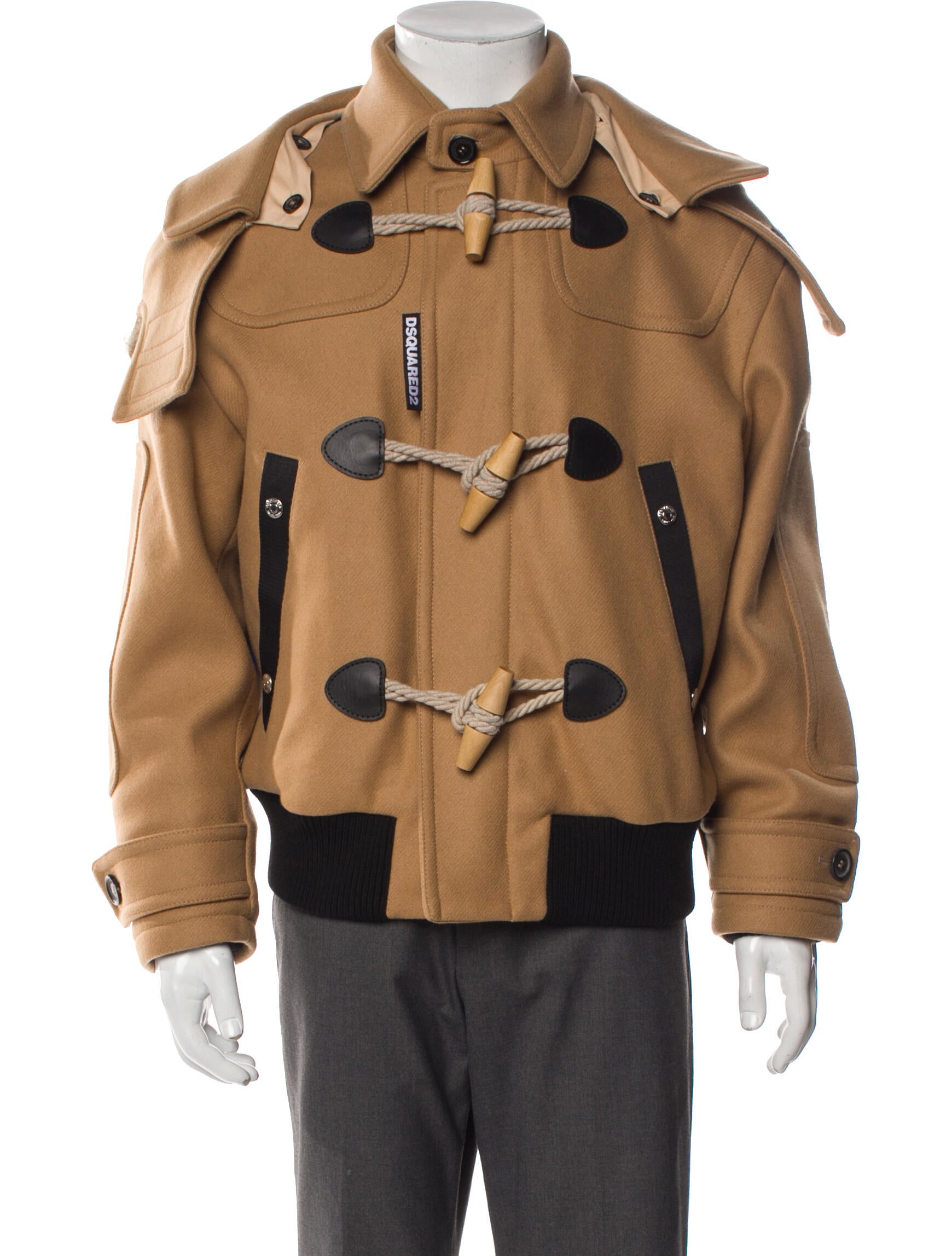 Dsquared² Virgin Wool Utility Jacket w/ Tags