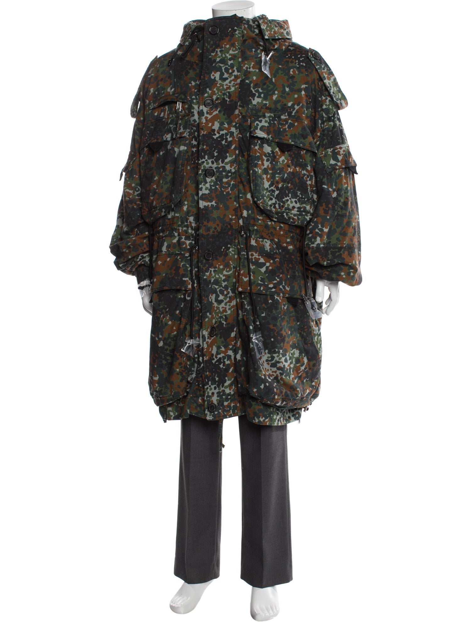 Dsquared² Printed Parka w/ Tags