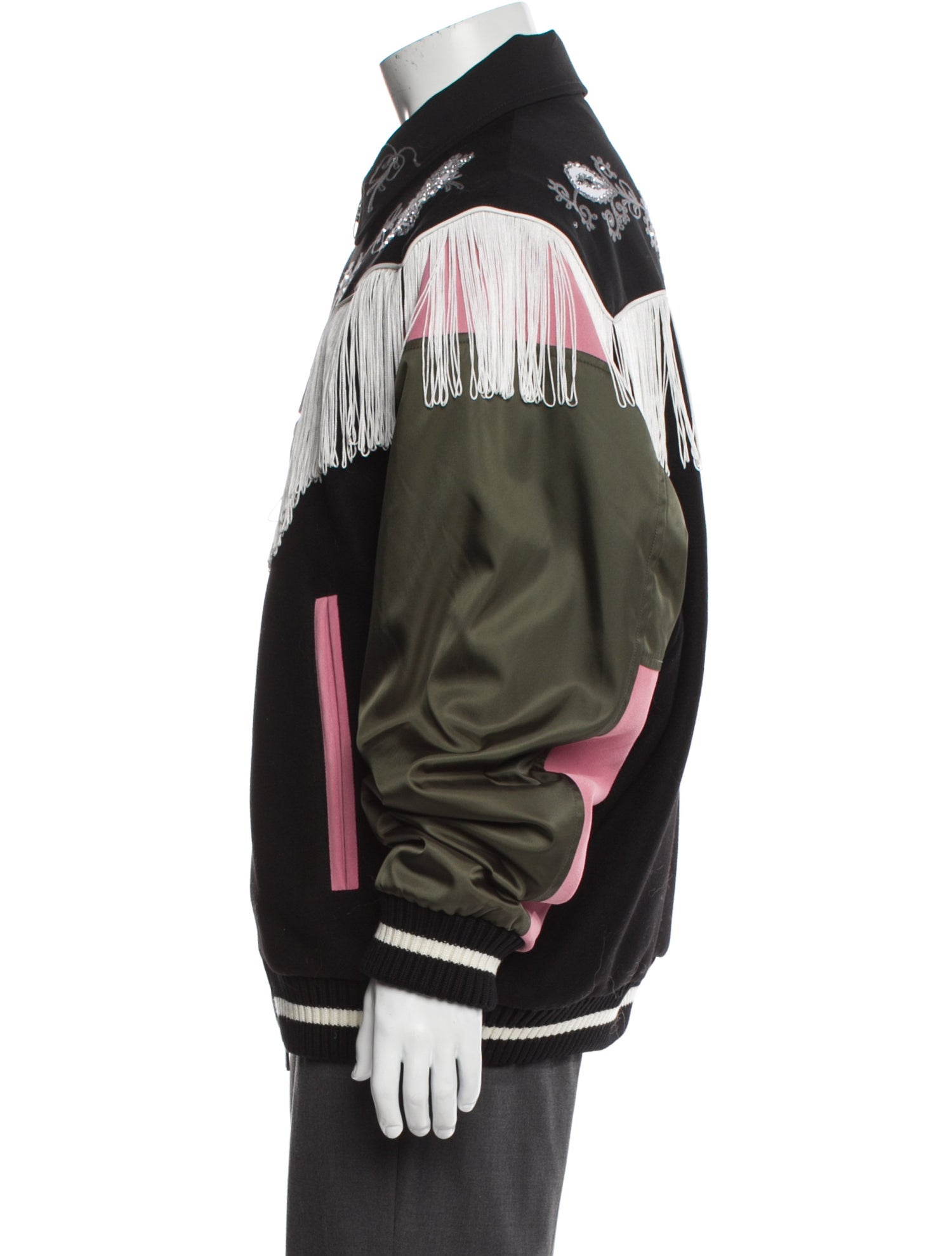 Dsquared² Virgin Wool Striped Jacket w/ Tags