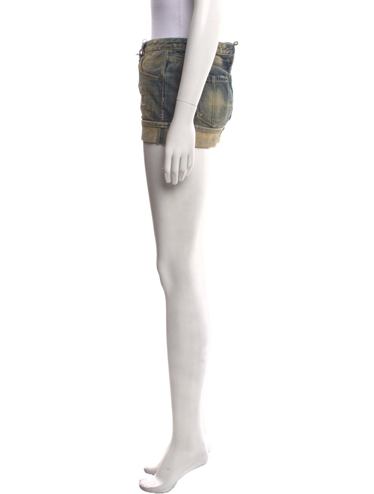 Dsquared² Tie-Dye Print Mini Skirt